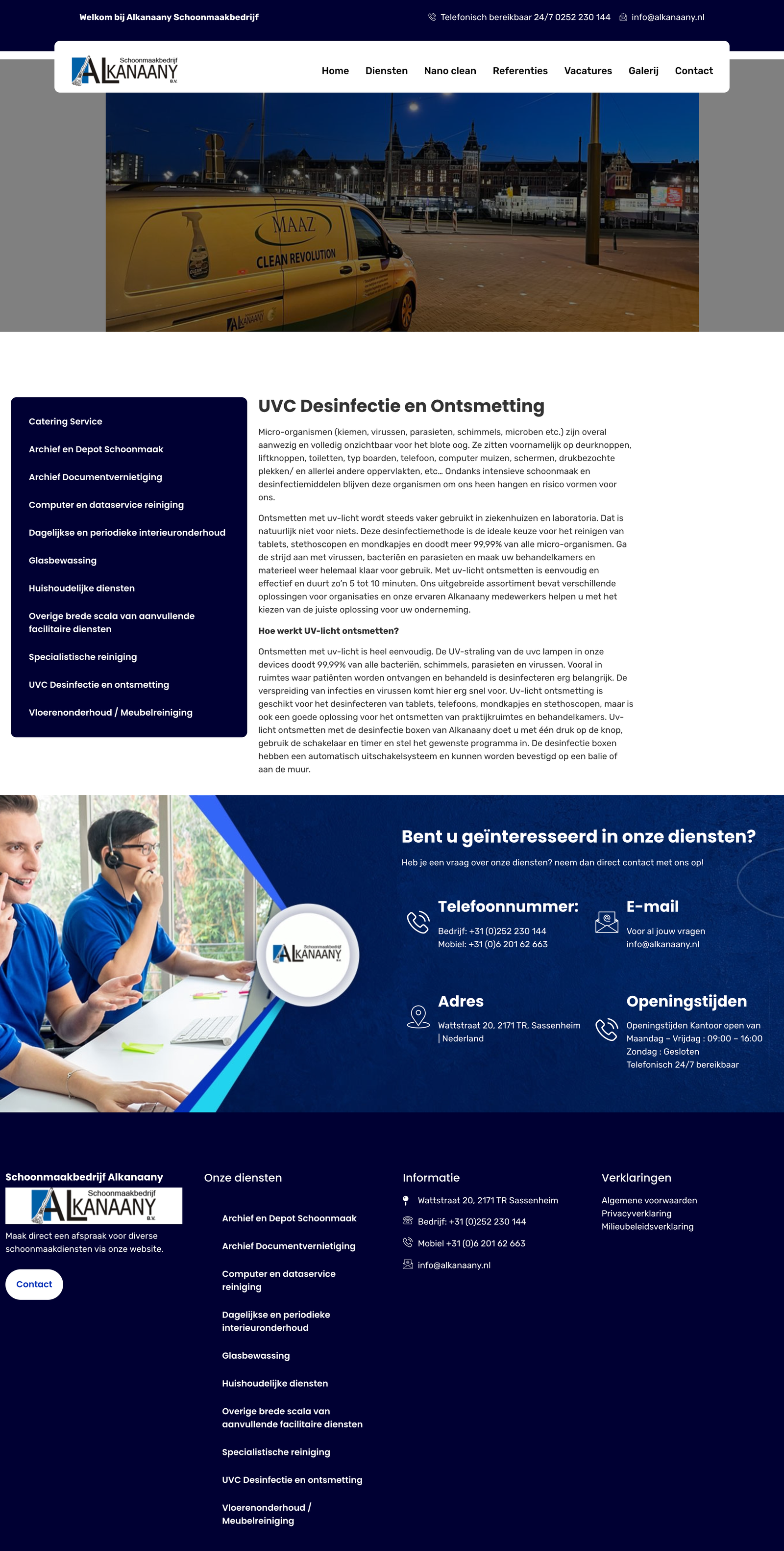 UVC-desinfectie