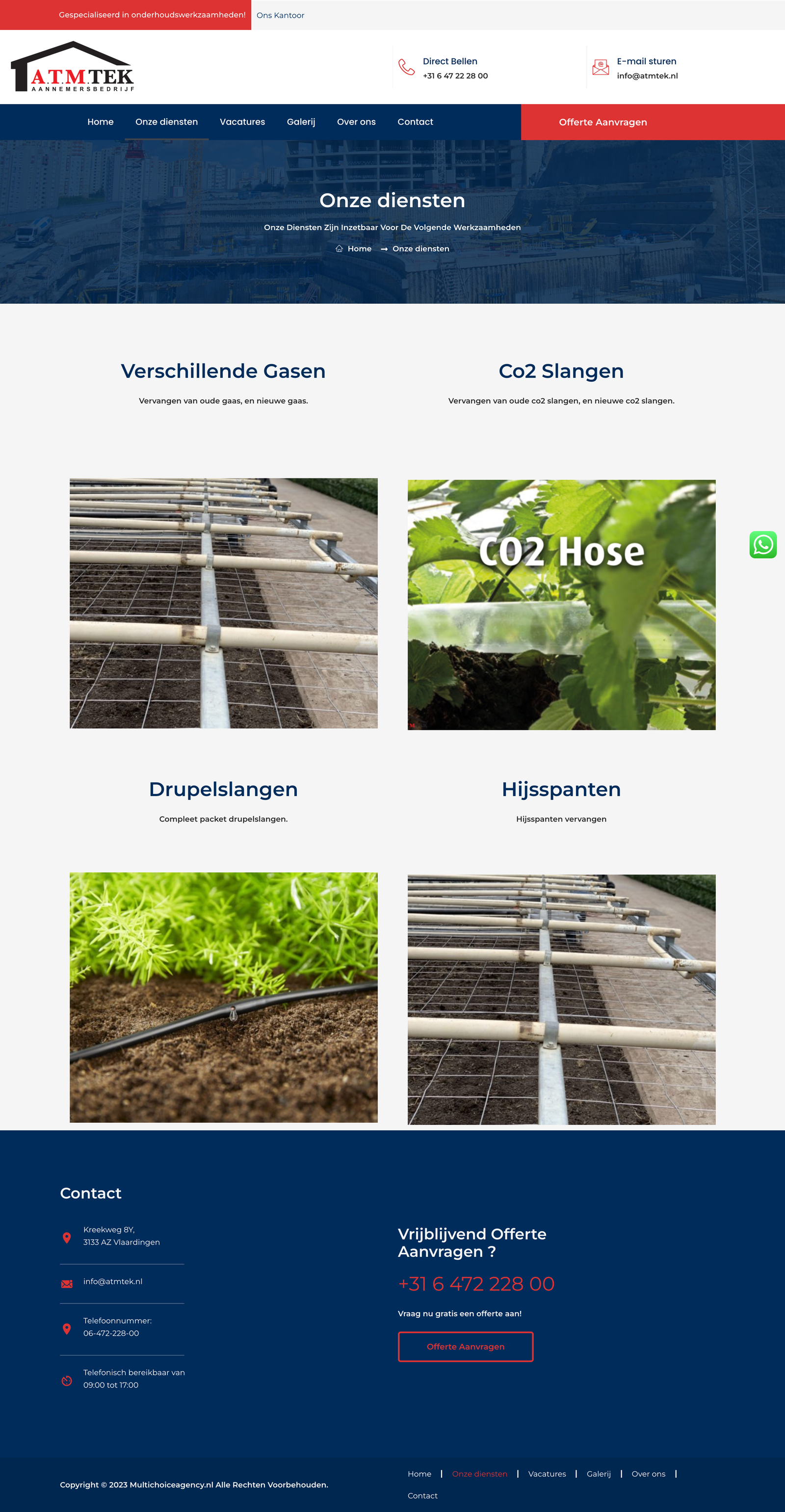 Onze diensten