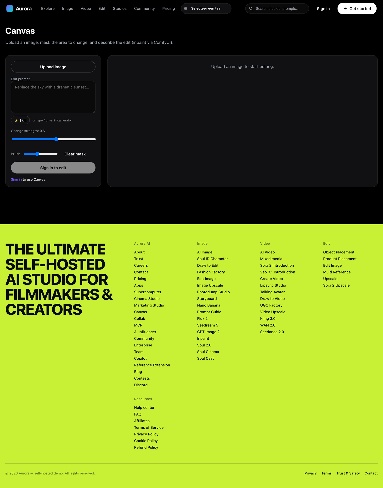 Canvas — visuele workflows