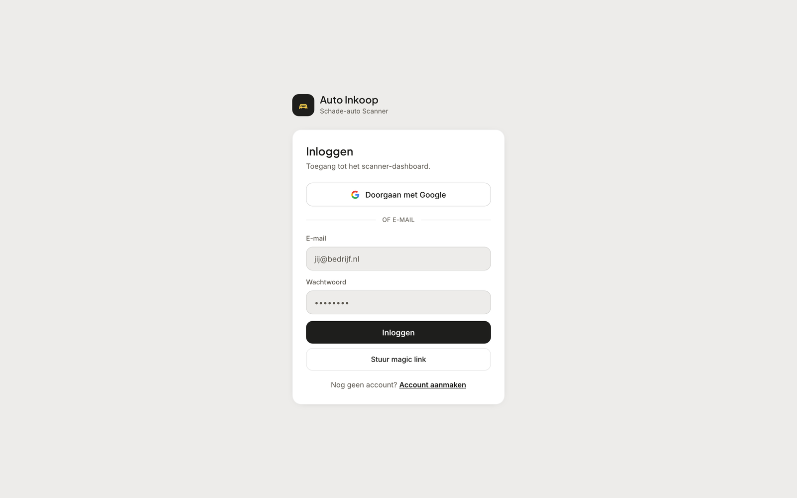 Auto Inkoop AI preview