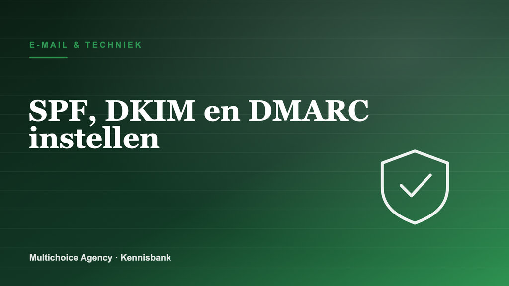 SPF DKIM DMARC instellen — hero