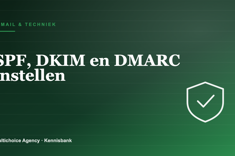 SPF DKIM DMARC instellen — hero