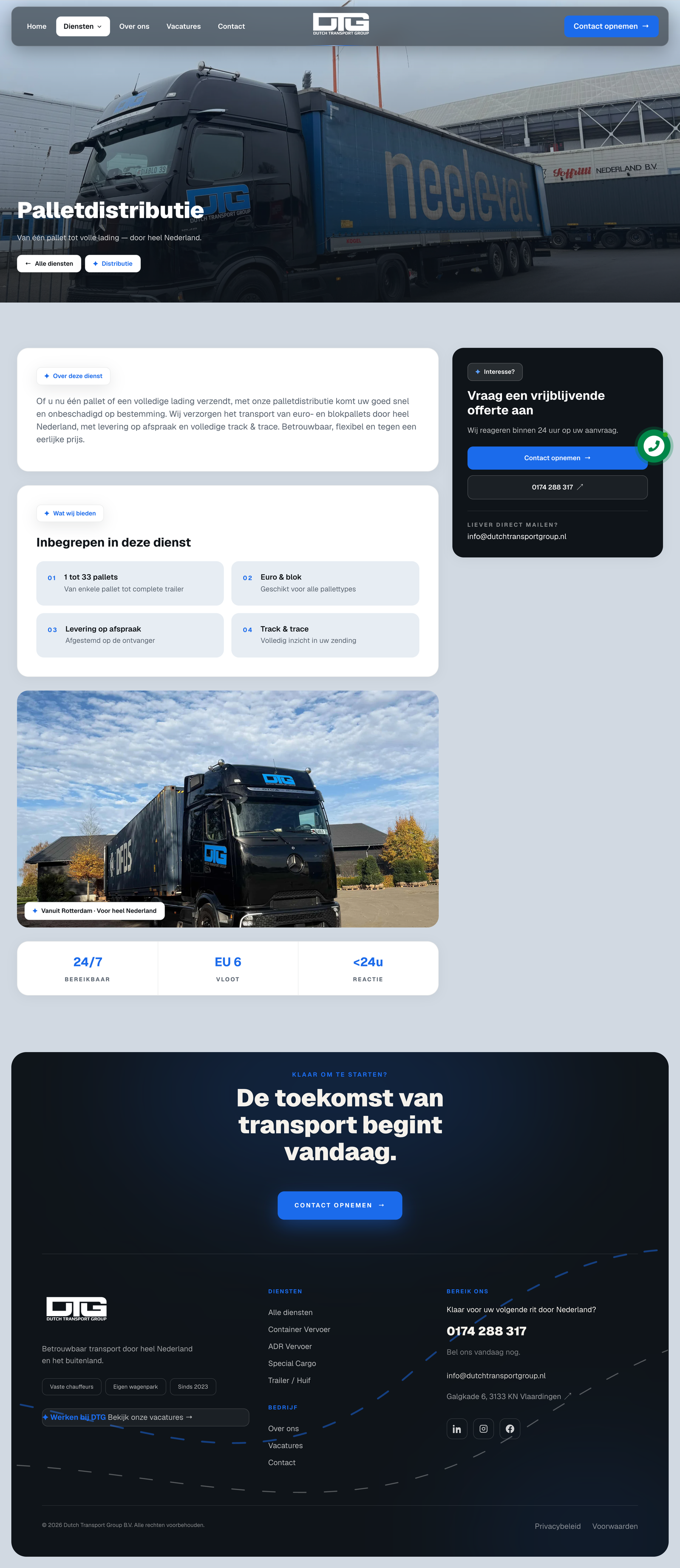 Palletdistributie