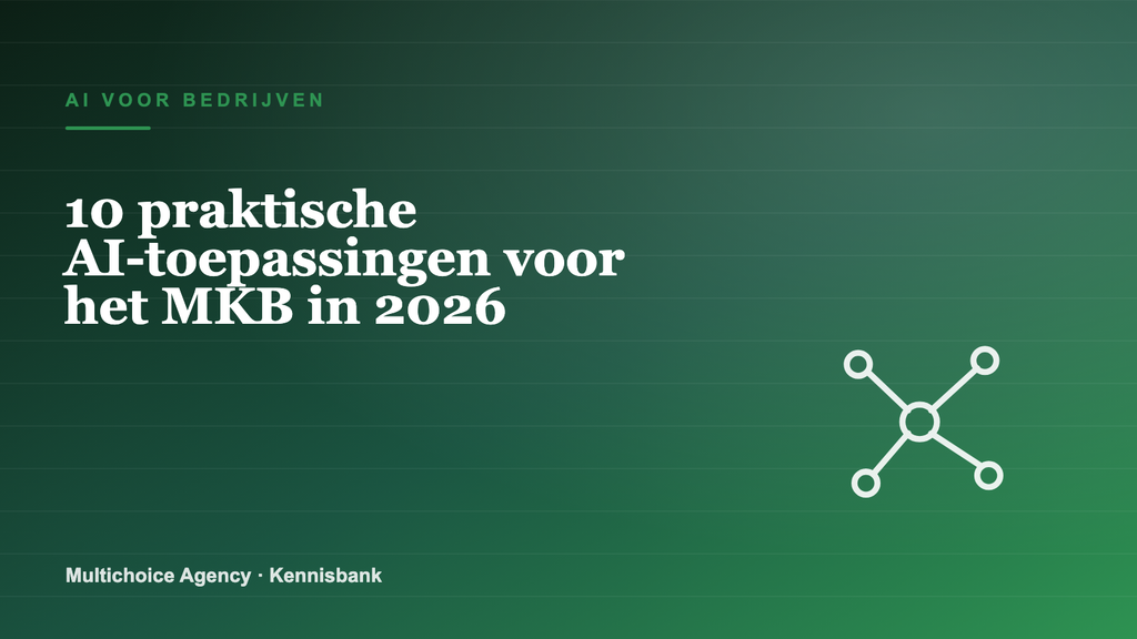 10 praktische AI-toepassingen voor het MKB in 2026