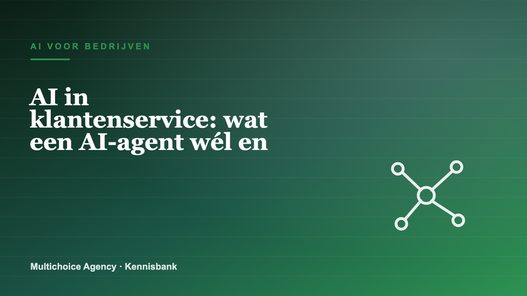 AI in klantenservice: wat een AI-agent wél en niet kan