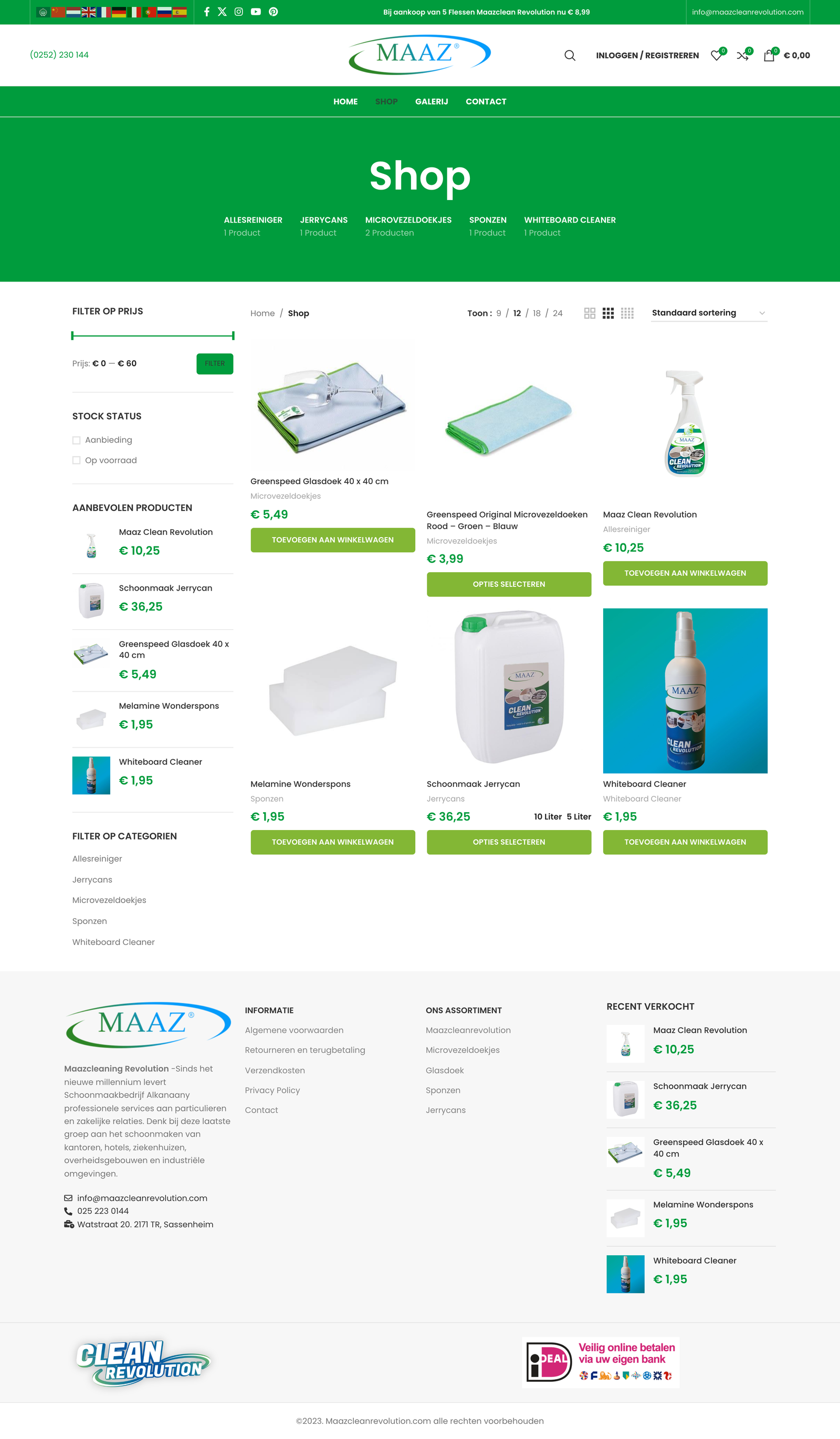 Webshop