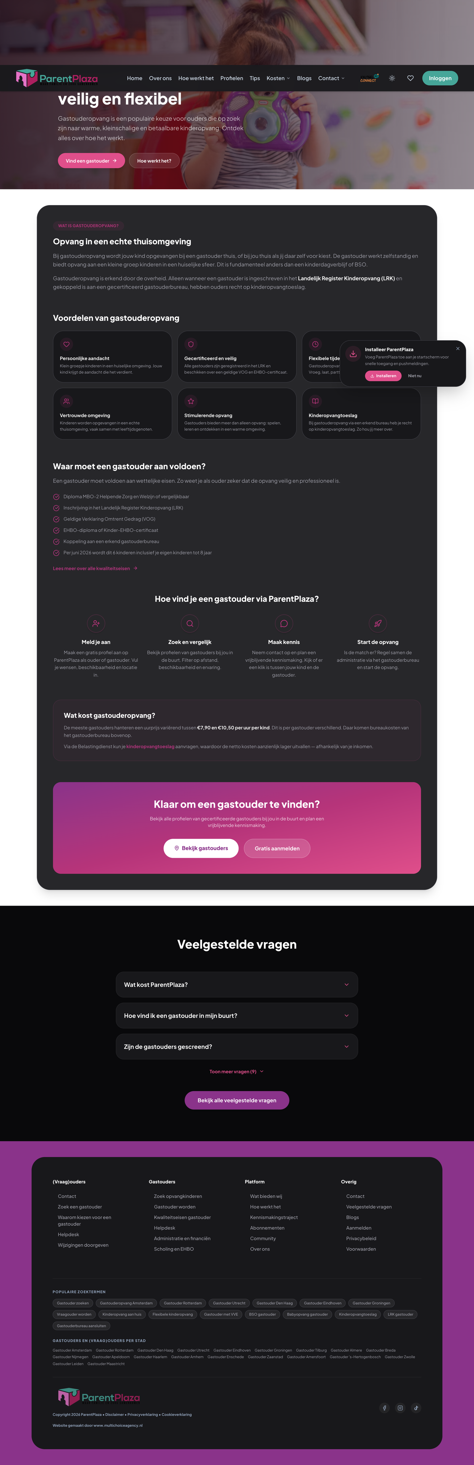 Voor gastouders