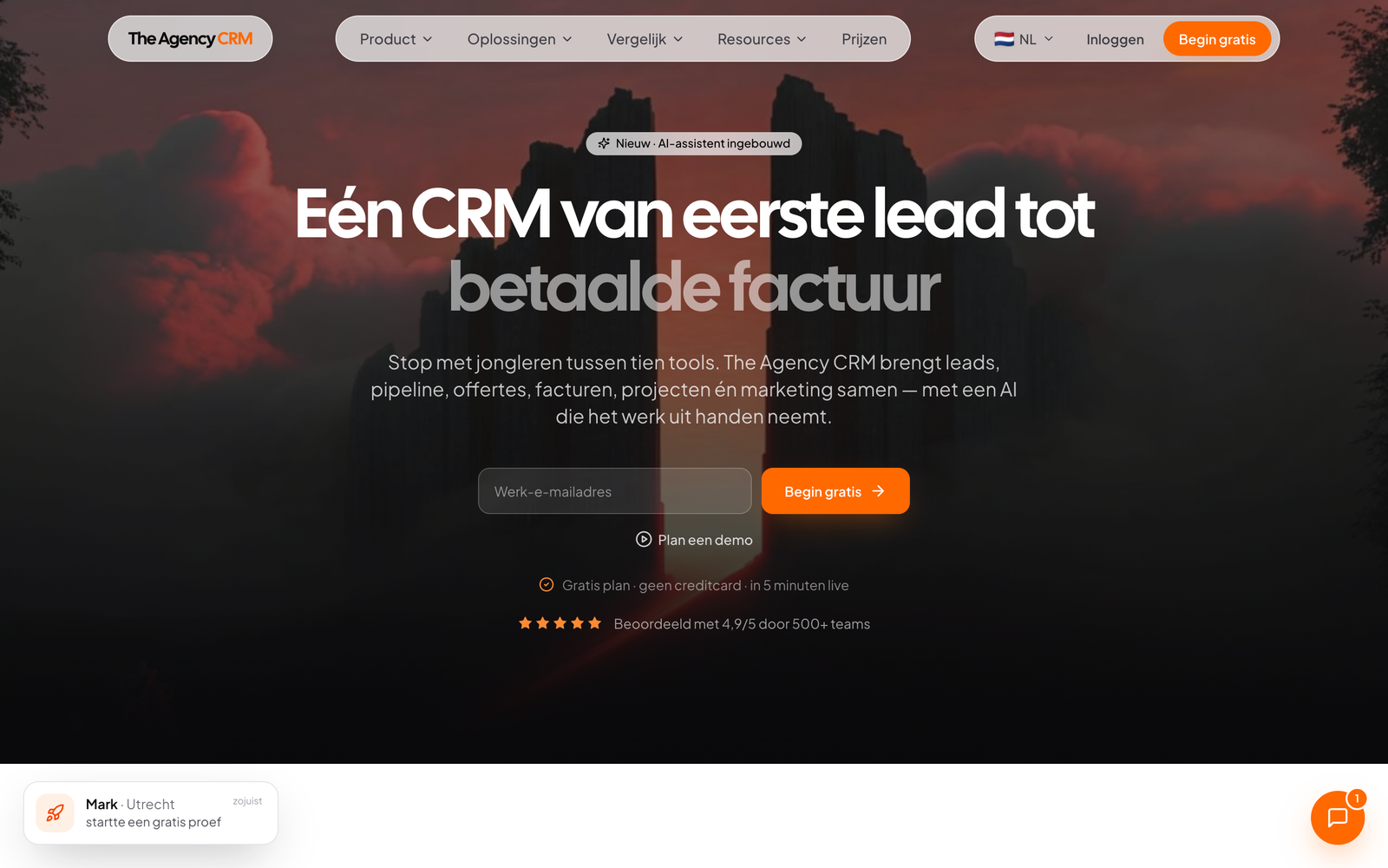 The Agency CRM preview